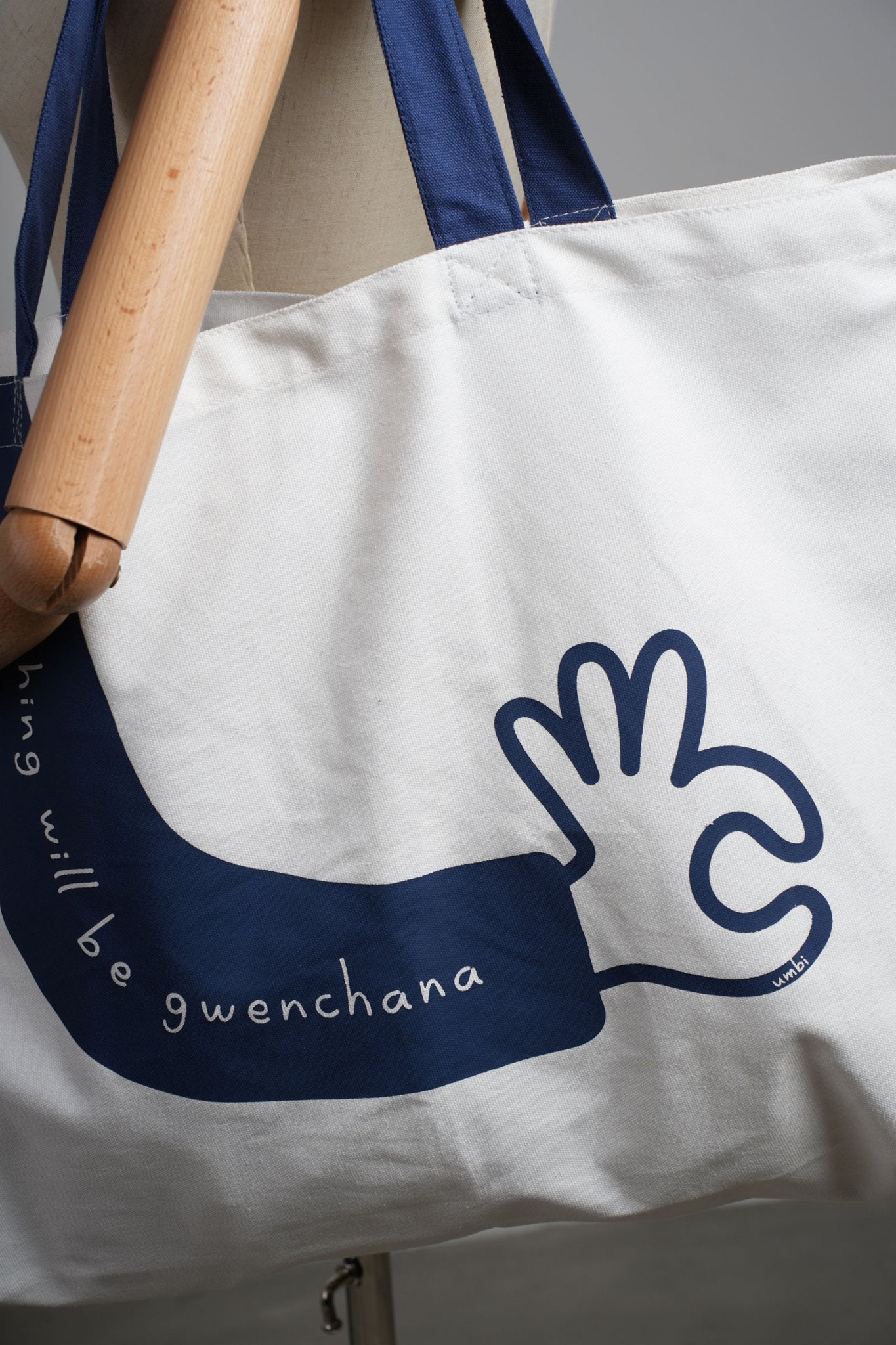 Extra Large Tote Bag (Everything Will Be Gwenchana VERSION) - Umbi