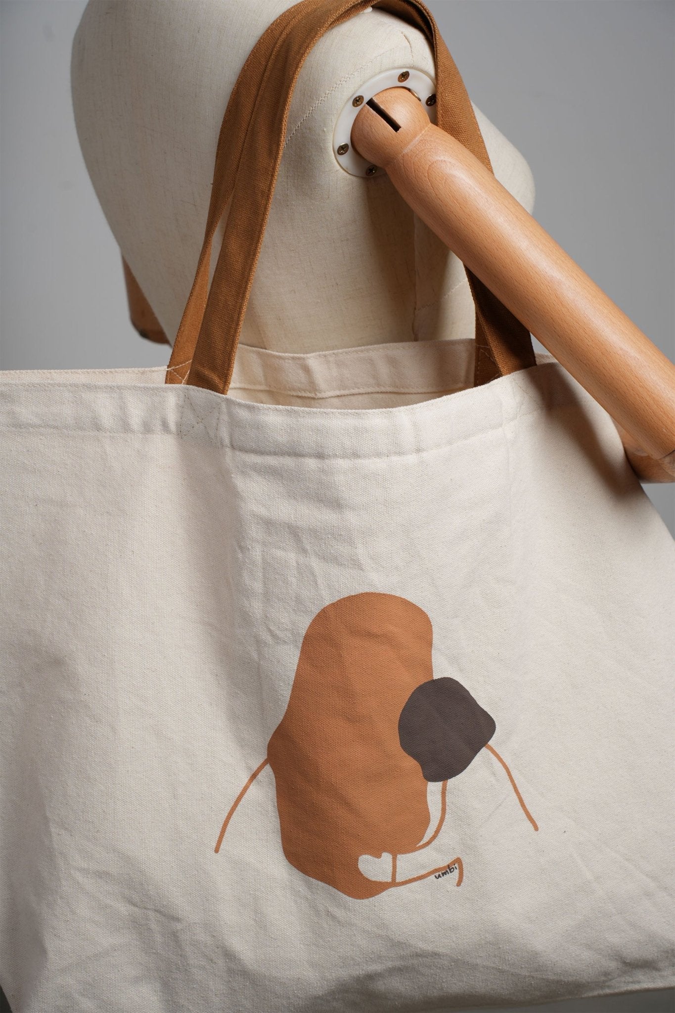 Extra Large Tote Bag (Mother Daughter Hug VERSION) - Umbi