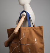 Extra Large Tote Bag (Pathway to Friendship VERSION) - Umbi