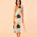 Flare A - Line Midi Dress - Umbi