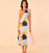 Flare A - Line Midi Dress - Umbi
