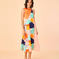 Flare A - Line Midi Dress - Umbi