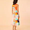 Flare A - Line Midi Dress - Umbi