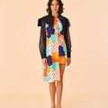 Flare Dress with Fruit Punch Print - Umbi
