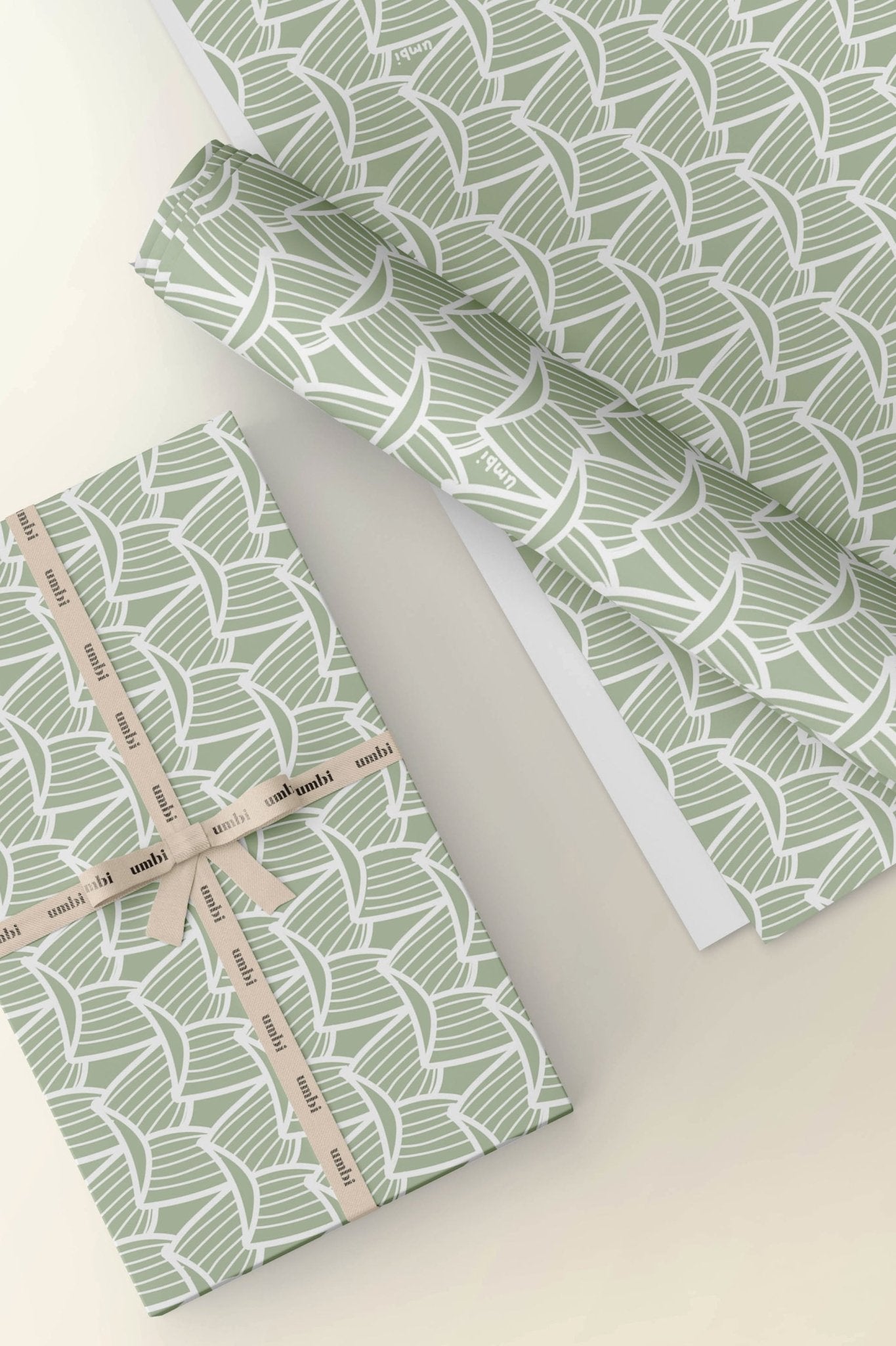 Gift Wrapping Paper Pandan Bundle (5 Pieces) - Umbi