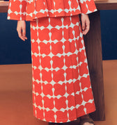 Girl Classic Skirt Bubblegum Print - Umbi