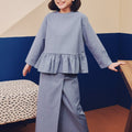 Girl Classic Skirt Pigeon Blue - Umbi