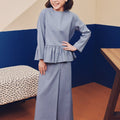 Girl Classic Skirt Pigeon Blue - Umbi