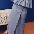 Girl Classic Skirt Pigeon Blue - Umbi