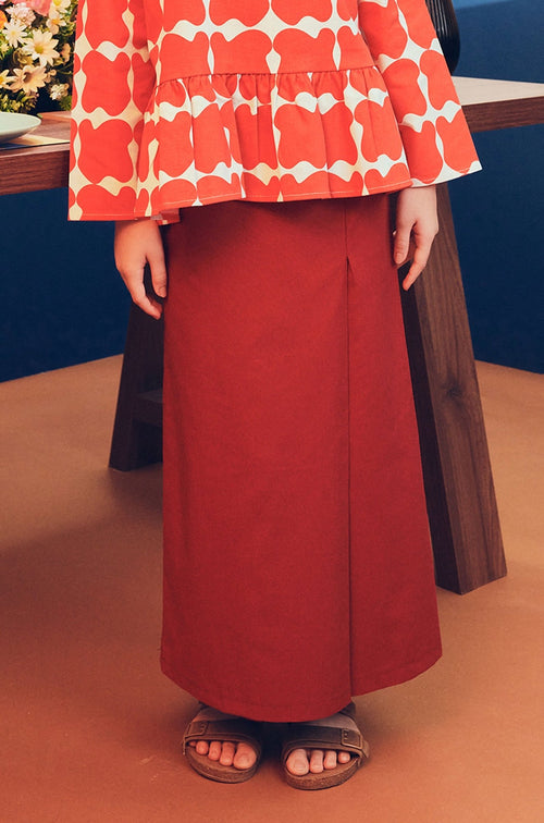 Girl Classic Skirt Red