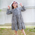 Girl Holiday Dress in Cloud - Umbi