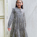 Girl Holiday Dress in Cloud - Umbi