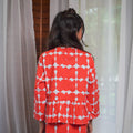 Girl Petit Ruffle Blouse Bubblegum Print - Umbi