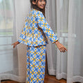 Girl Petit Ruffle Blouse Popcorn Print - Umbi