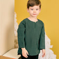 baju raya family sedondon kids boy teluk belanga kurta emerald