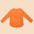 umbikids men kurta orange