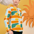 baju raya family sedondon adult men kurta stonehenge print