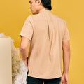 men top short sleeve button eid kenduri raya event wear