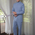 Men Baju Melayu Set Pigeon Blue - Umbi