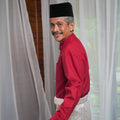 Men Baju Melayu Set Red - Umbi