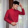Men Baju Melayu Set Red - Umbi
