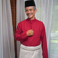 Men Baju Melayu Set Red - Umbi