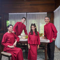 Men Baju Melayu Set Red - Umbi