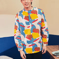 Men Collar Kurta Jellybean Print - Umbi