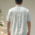 Men Holiday Shirt in Wave - Umbi