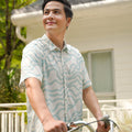 Men Holiday Shirt in Wave - Umbi