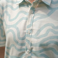 Men Holiday Shirt in Wave - Umbi