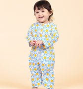 baju raya family sedondon kids baby jumpsuit pulut print