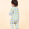 one piece baby rompers long sleeve button eid raya kenduri event wear