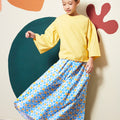 baju raya family girls teacup skirt 