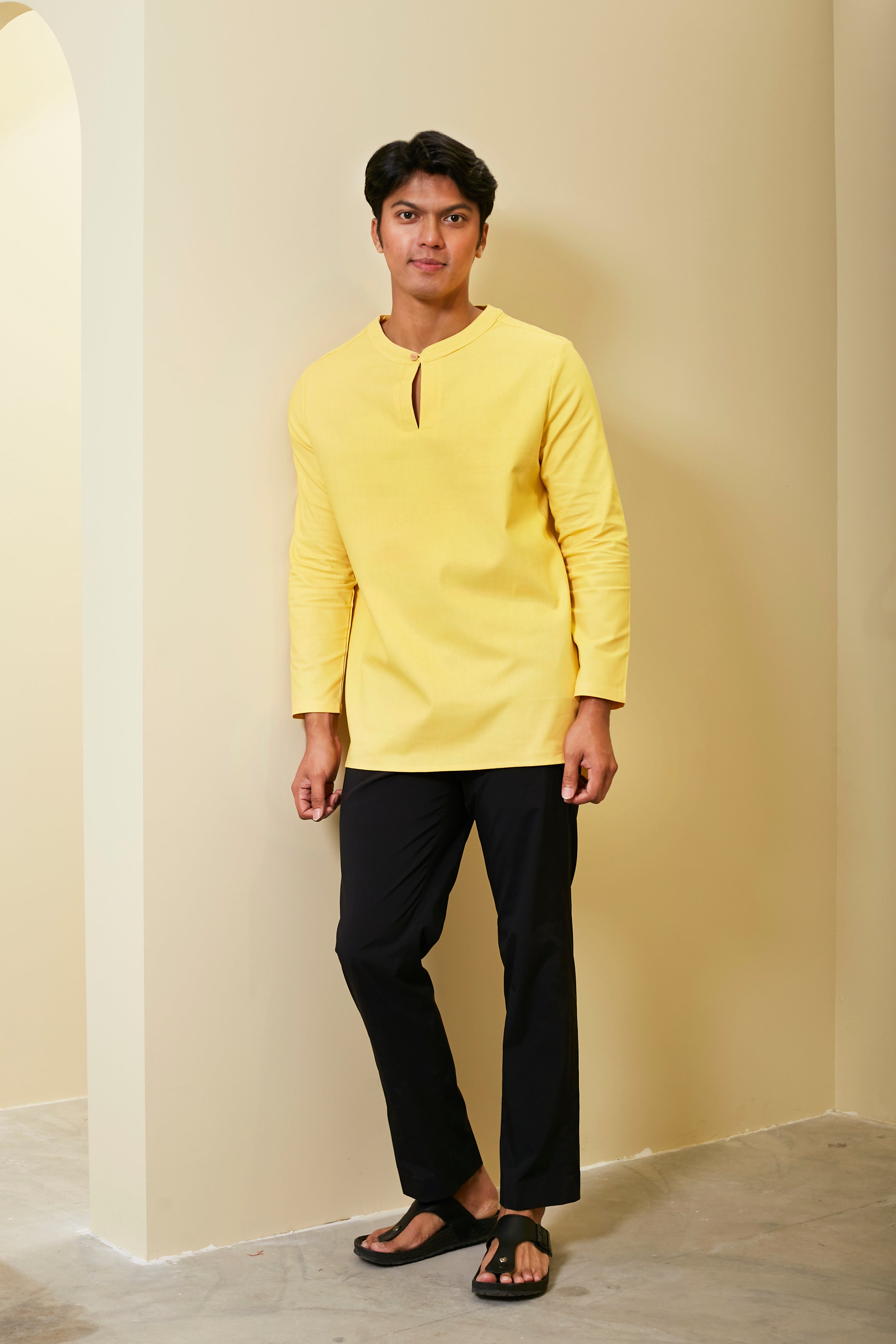 men long sleeve kurta