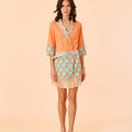 Midi Dress with Kirana Print - Umbi