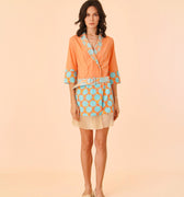 Midi Dress with Kirana Print - Umbi