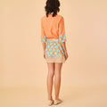 Midi Dress with Kirana Print - Umbi
