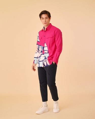 Multi Colour Block Shirt - Umbi