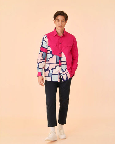 Multi Colour Block Shirt - Umbi