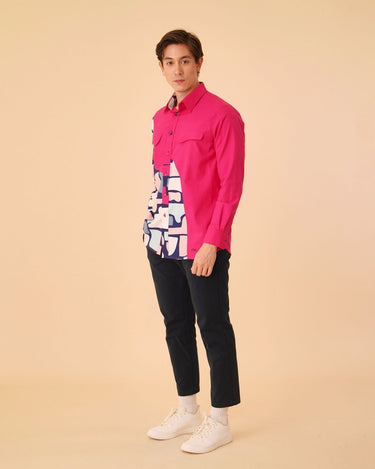 Multi Colour Block Shirt - Umbi