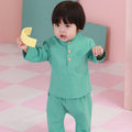 one set baby baju melayu long sleeve button eid raya kenduri event wear 