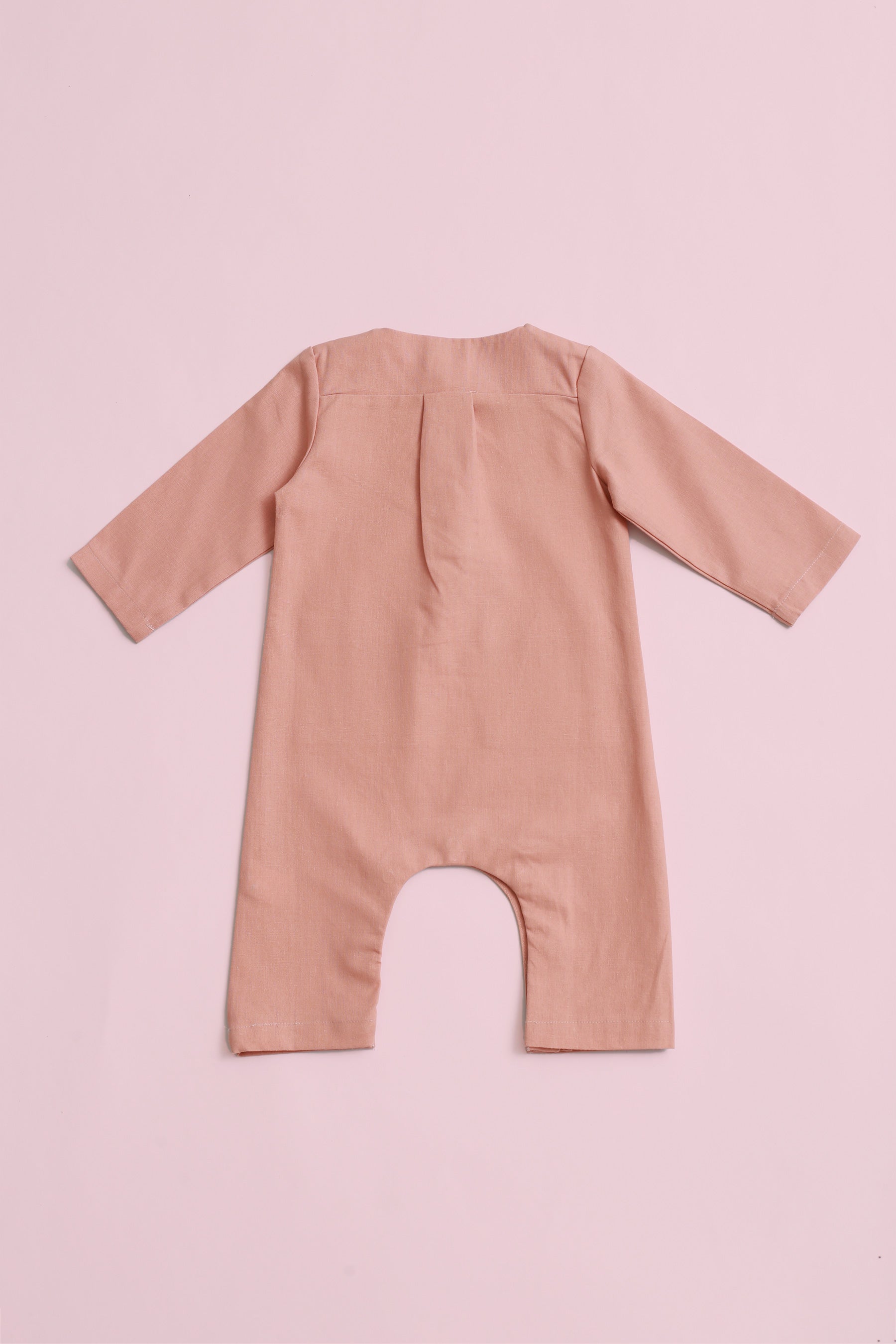 one piece baby rompers long sleeve button eid raya kenduri event wear 