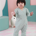 cotton linen baby kimono jumpsuit