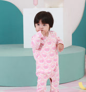 baju raya family sedondon kids baby kimono jumpsuit cupcake print