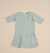 baju raya family sedondon kids baby kurung dress checked tiffany