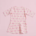 one piece baby kurung long sleeve button eid raya kenduri event wear 