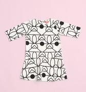 baju raya family sedondon kids baby kurung dress fuji print