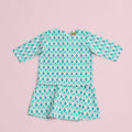 baju raya family sedondon kids baby kurung dress mint drops