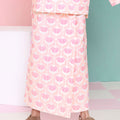 baju raya family sedondon kids girl classic skirt cupcake print